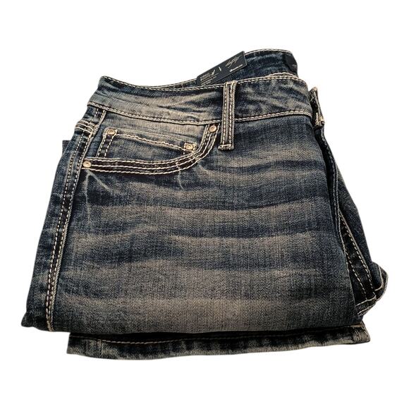 Daytrip Jeans Virgo Mid Rise Bootcut Universal Fit Women's Size 32L (35x34) New - Picture 11 of 12